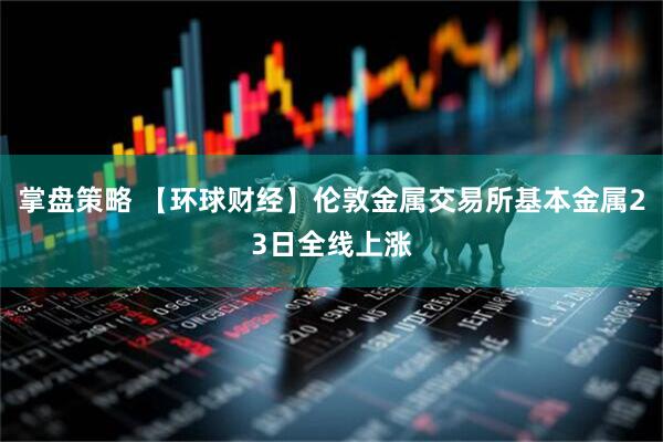 掌盘策略 【环球财经】伦敦金属交易所基本金属23日全线上涨