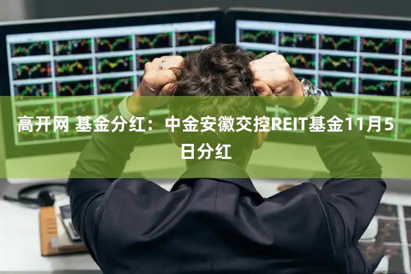 高开网 基金分红：中金安徽交控REIT基金11月5日分红